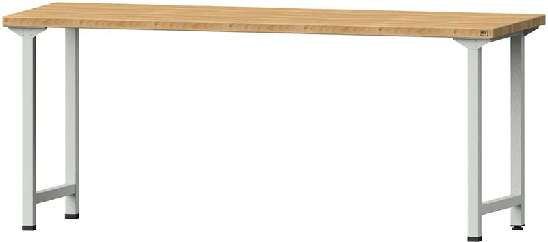 ANKE, table de travail Anke B2000xT700xH850mm RAL7035 BMP : 50 mm