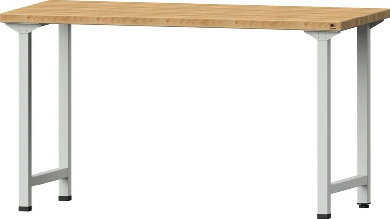 ANKE, table de travail Anke B1500xT700xH840mm RAL7035 BMP : 40 mm