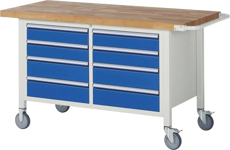 Établi mobile RAU, 8000 - Modèle 8477 B1500 x P700 x H880 mm