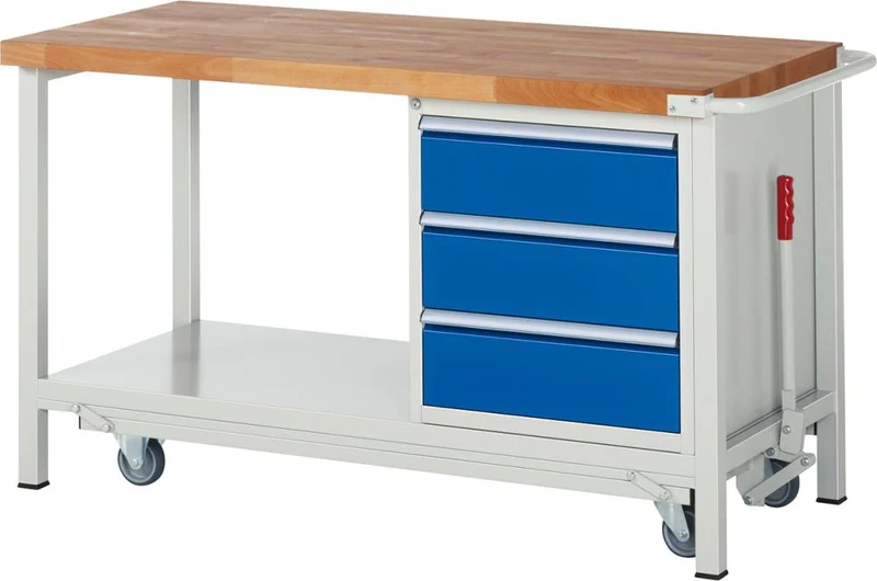 Établi RAU, Modèle Fg 8157 B 1500xP 700xH 880mm