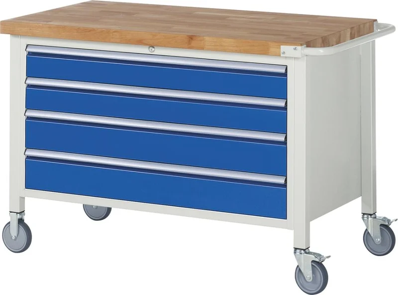Établi mobile RAU, 8000 - Modèle 8362 B1250 x P700 x H880 mm