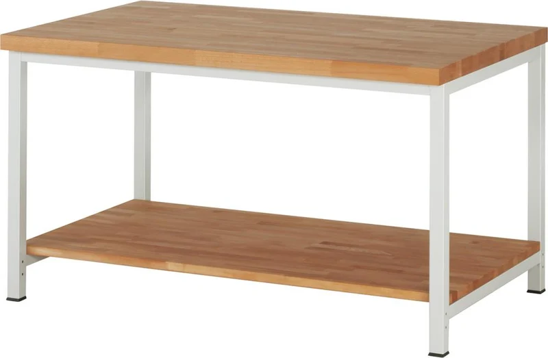 Établi RAU, L1500xP900mm avec étagère hêtre T757