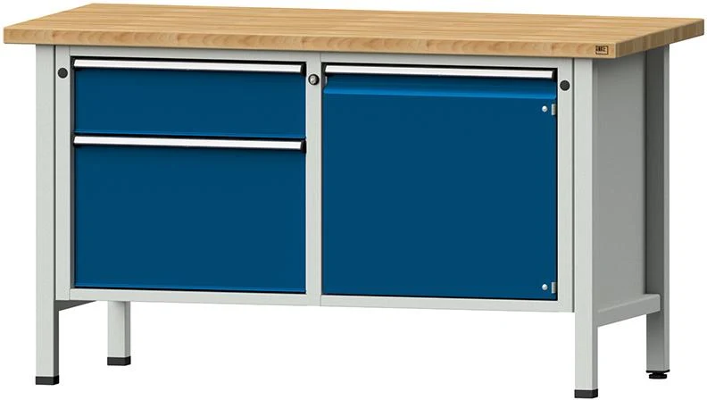 ANKE, ÉTABLI À TIROIRS 1500 232 V 40 MM TYPE 302476/840 MM 7035/5010