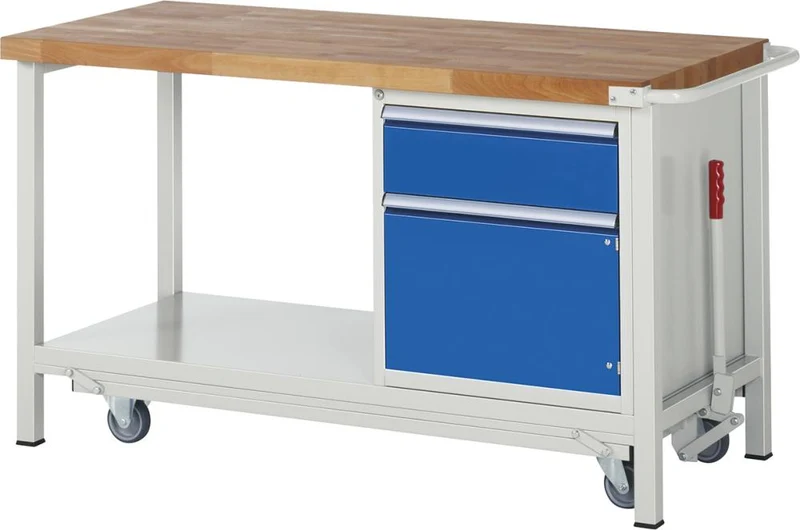 RAU, établi abaissable 8000 - Modèle 8152 B1500 x P700 x H880 mm