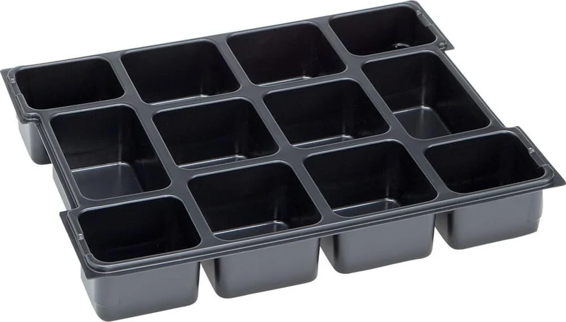 L-BOXX NEUTRE, insert pour petites pièces pour 102,12 alvéoles L405xP315xH62 mm
