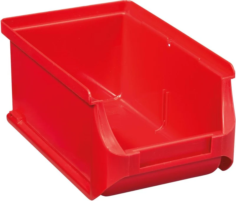 Bac de stockage à vue PRECITOOL, Gr.2 L102xP160xH75 mm rouge allit