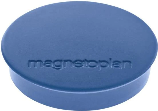 Magnetoplan, D30mm, VE 10 pièces, force d'adhérence 700g, bleu foncé