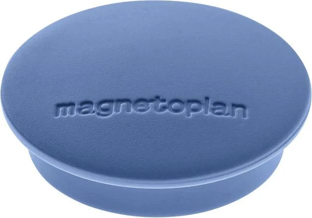 Magnetoplan, D34mm, VE 10 pièces, force d'adhérence 1300g, bleu foncé
