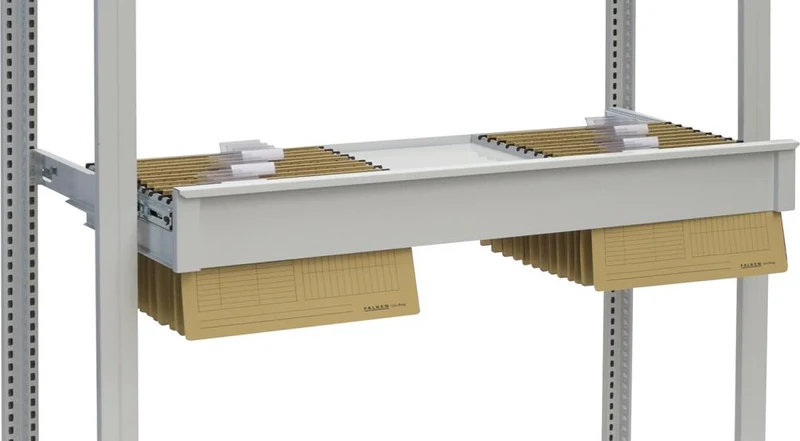 Tiroir pour dossiers suspendus NEUTRE, Orion Plus HK01030 gris clair