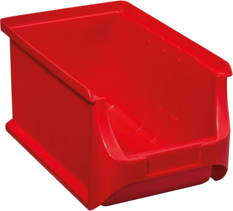 Bac de stockage à vue PRECITOOL, Gr.3 L150xP235xH125 mm rouge allit