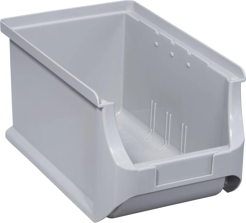 Bac de stockage à vue PRECITOOL, Gr.3 L150xP235xH125 mm gris allit