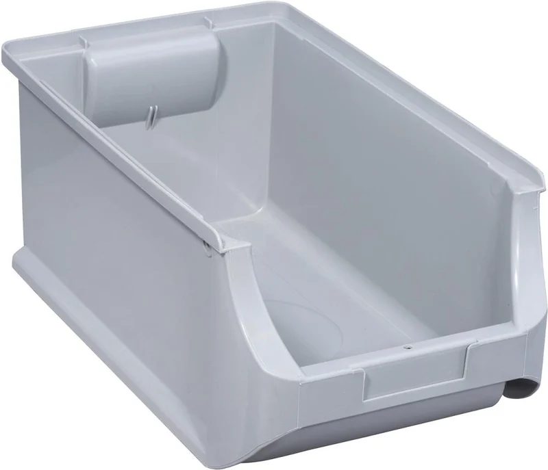 Bac de stockage à vue PRECITOOL, Gr.4 L205xP355xH150 mm gris allit