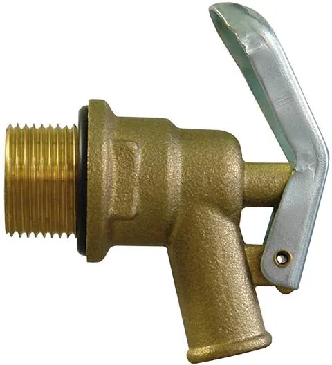 Robinet en laiton NEUTRE, 3/4" pour substances huileuses