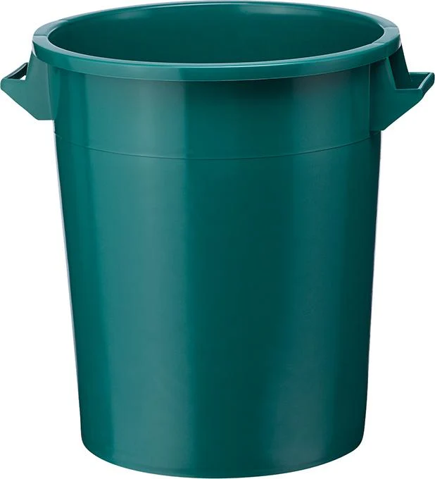 Tonneau en plastique NEUTRE, vert Contenu : 75 litres