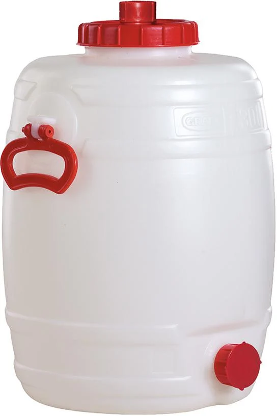 Fût NEUTRE, 30 l H 470 mm D 330 mm blanc