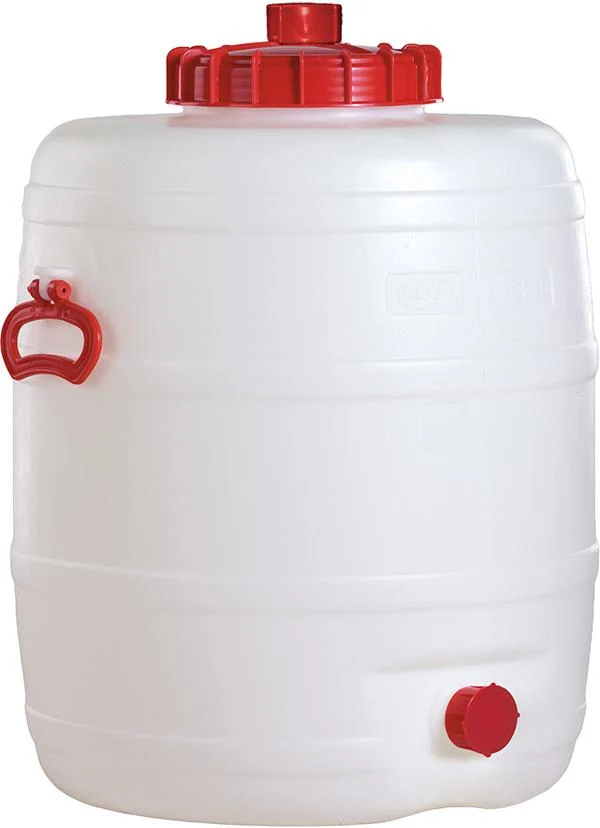 Fût NEUTRE, 80 l H 623 mm D 486 mm blanc