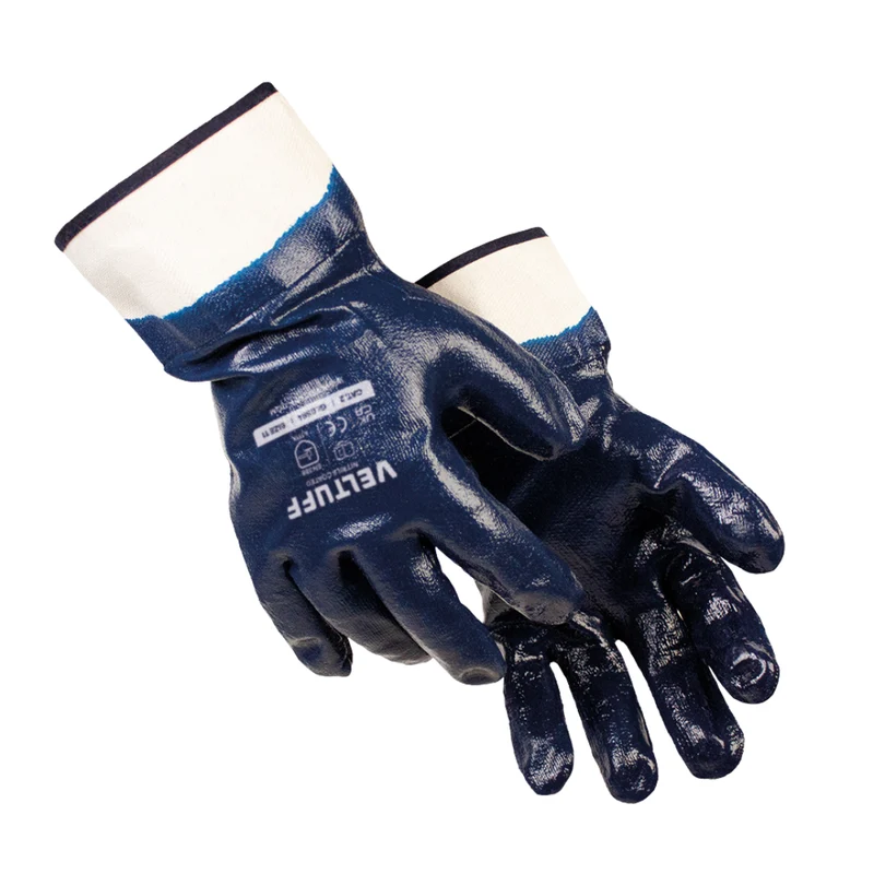 Double Dipped Coated Nitrile Gloves
