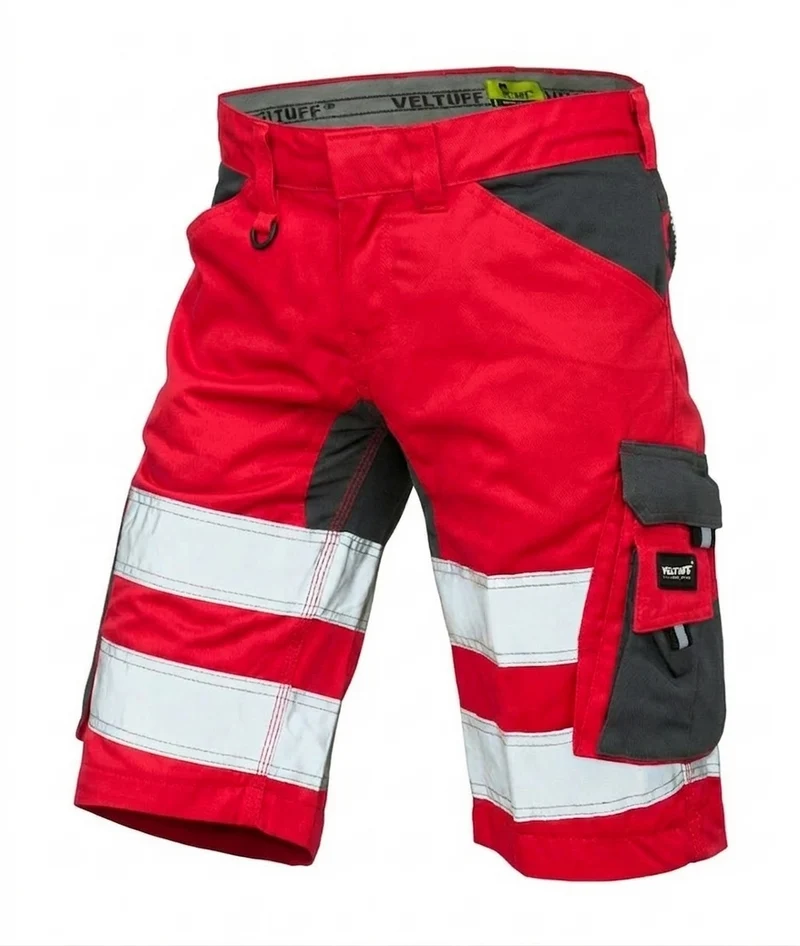 Reflex Hi-Vis Shorts Red