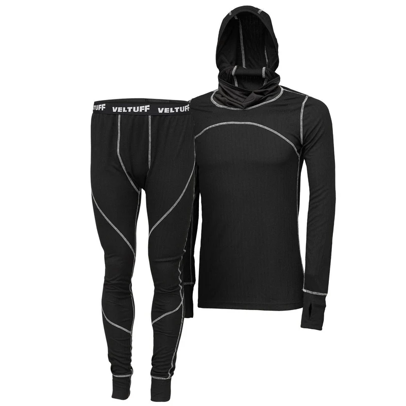 Hooded Thermal Base Layer Set
