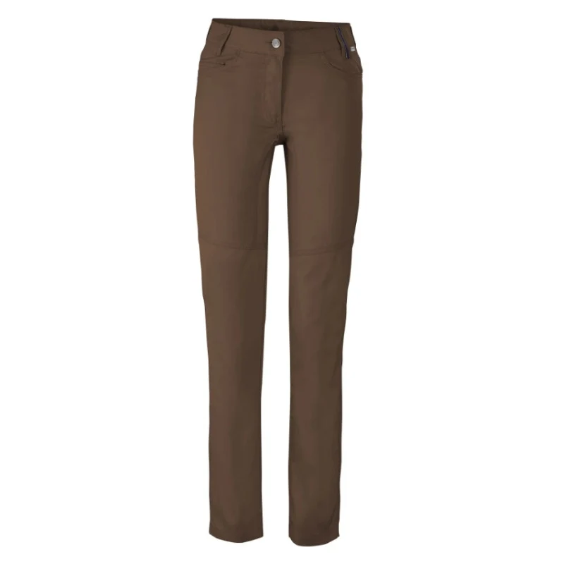 Pantalon Ergonomique Femme 5 Poches Lavender Marron - LAFONT CUISINE