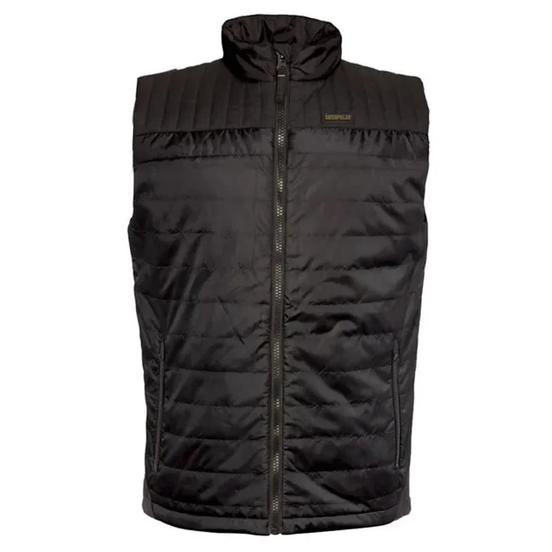 Gilet de Travail Homme Squall Sans Manches Noir - CATERPILLAR