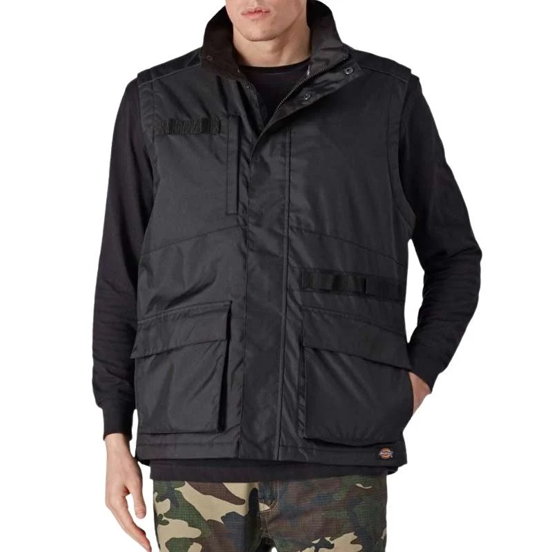 Veste de Travail Homme Sans Manches Noir - DICKIES