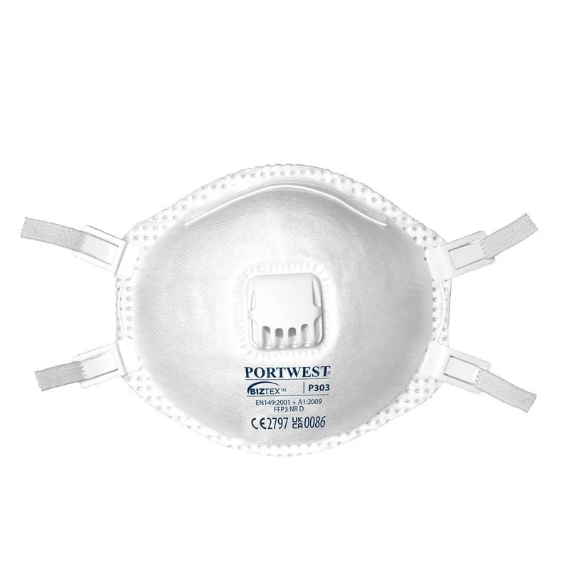 Masque FFP3 avec Valve (10 Unités) - PORTWEST