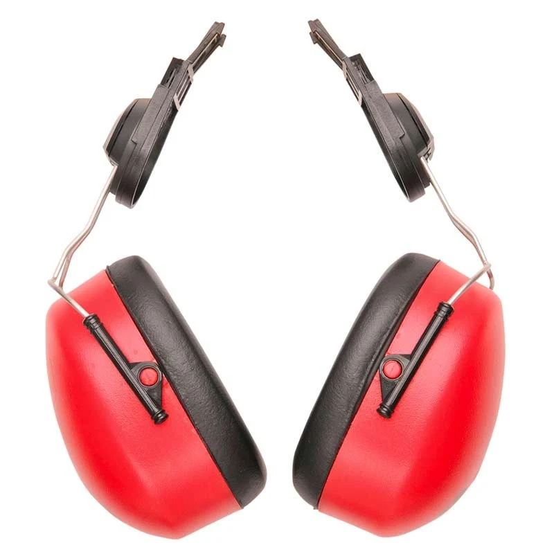 Casque Anti-Bruit HV Endurance Clip-On Rouge - PORTWEST