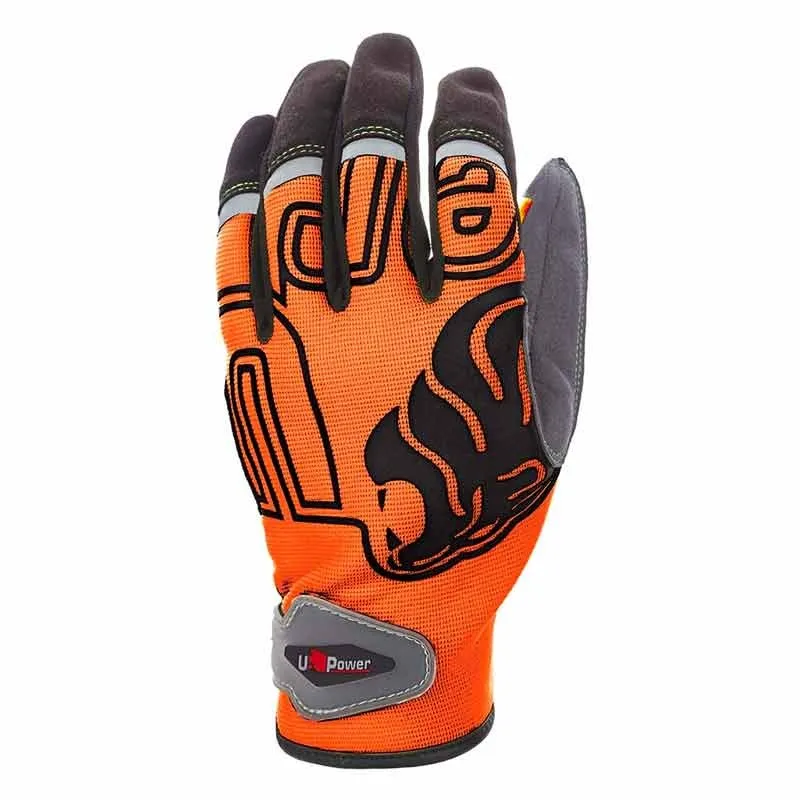Gant de Travail Orange Niko Lot de 3 - UPOWER