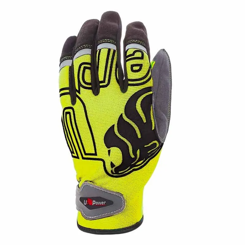 Gant de Travail Jaune Niko Lot de 3 - UPOWER