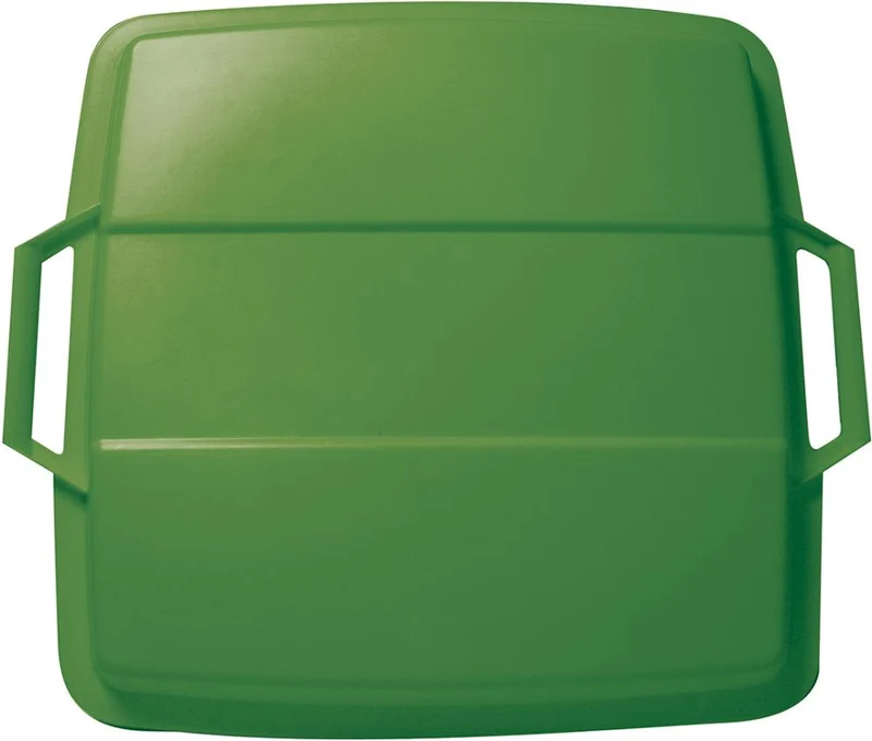 Couvercle NEUTRE, 90 l vert pour conteneur de transport
