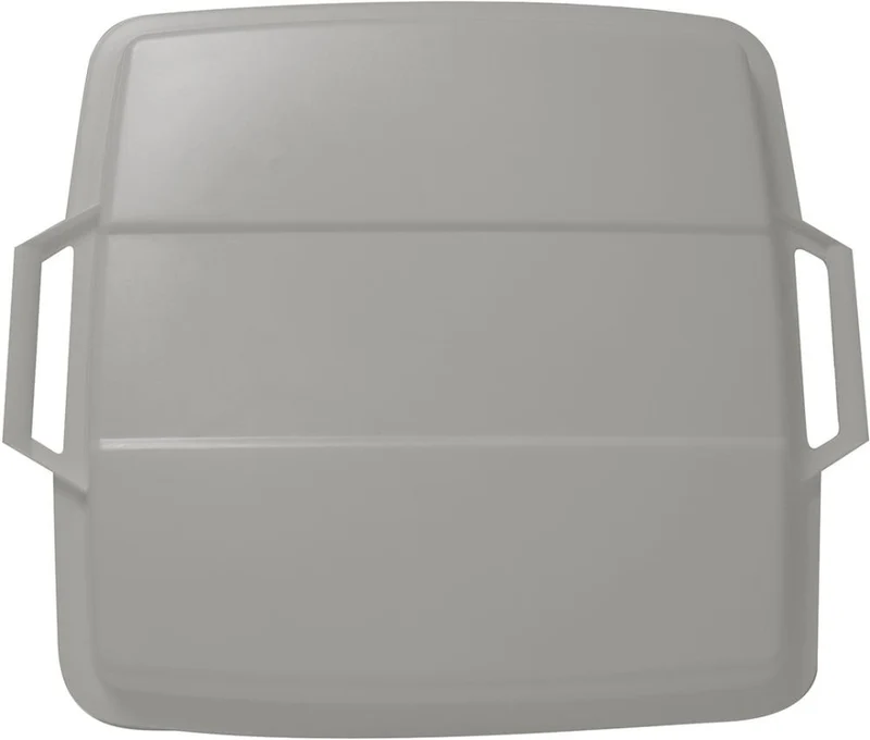 Couvercle NEUTRE, 90 l gris pour conteneur de transport