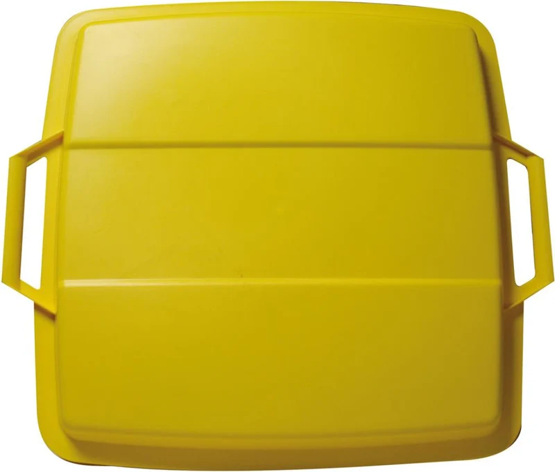 Couvercle NEUTRAL, 90 l jaune pour conteneur de transport