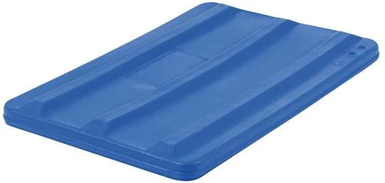Couvercle NEUTRAL, pour bac à roulettes bleu 660x432mm