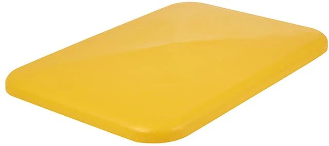 Couvercle NEUTRAL, pour bac à roulettes jaune 991x686mm