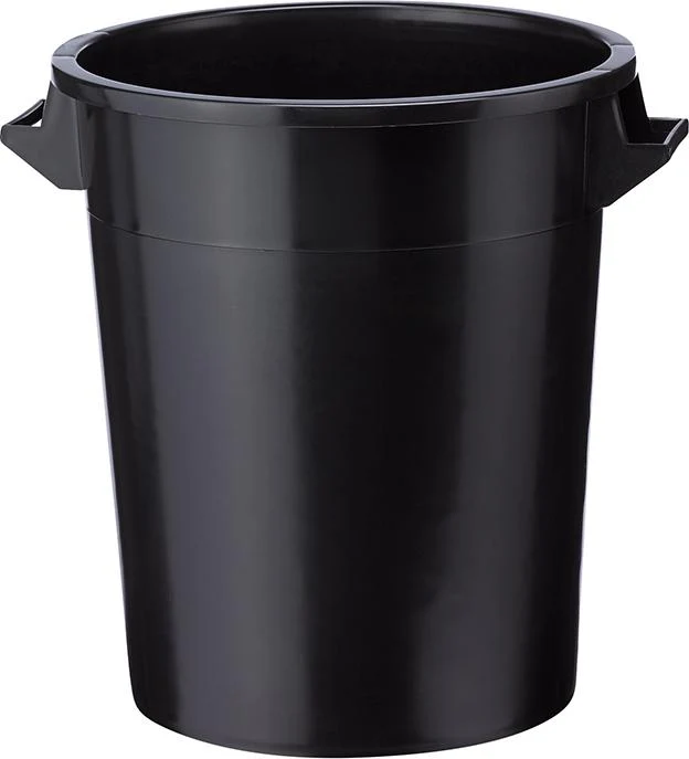 Tonneau en plastique NEUTRE, noir Contenu : 75 litres