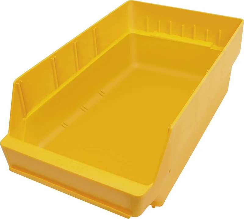 Boîte à petites pièces NEUTRE, L240xP400xH150 mm jaune