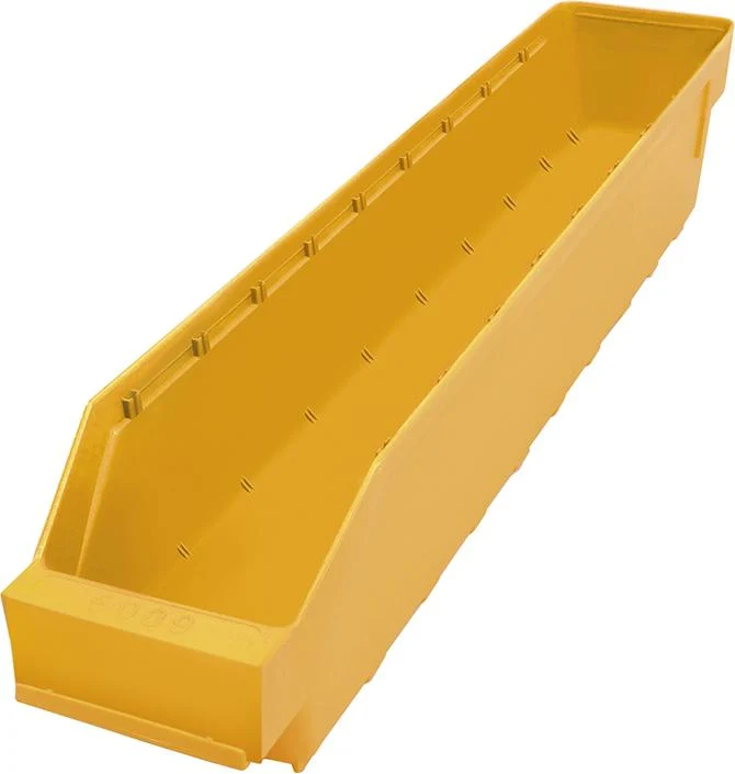 Boîte à petites pièces NEUTRE, L90xP500xH95 mm jaune