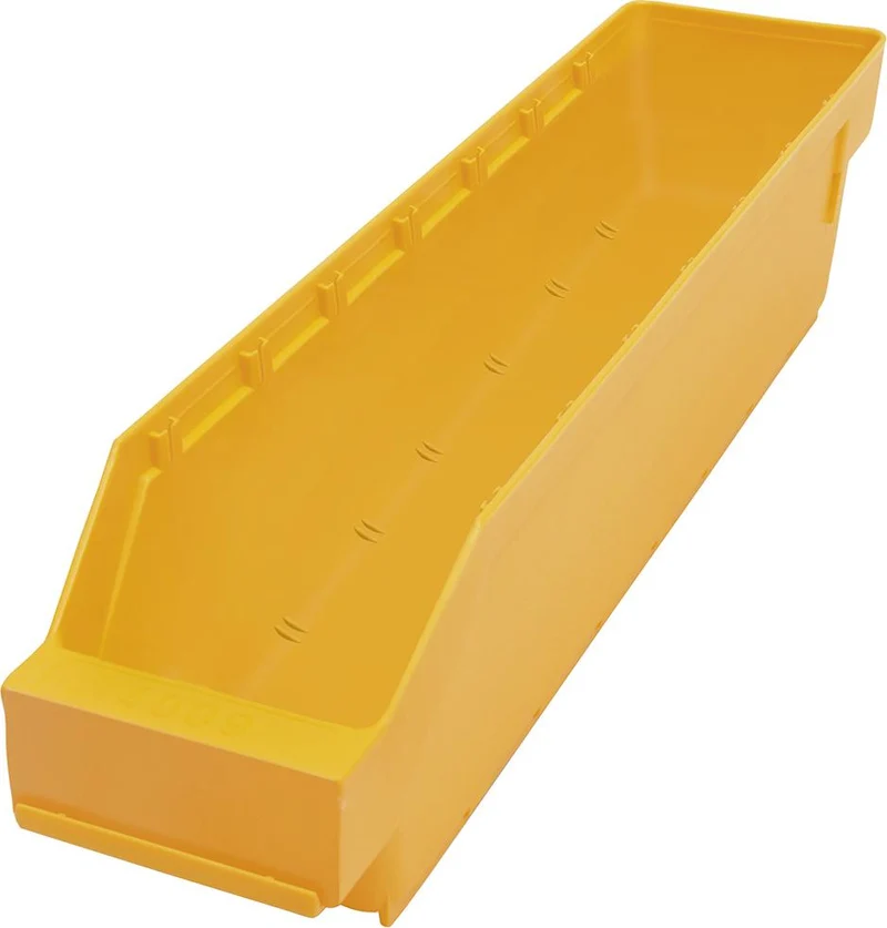 Boîte à petites pièces NEUTRE, L90xP400xH95 mm jaune