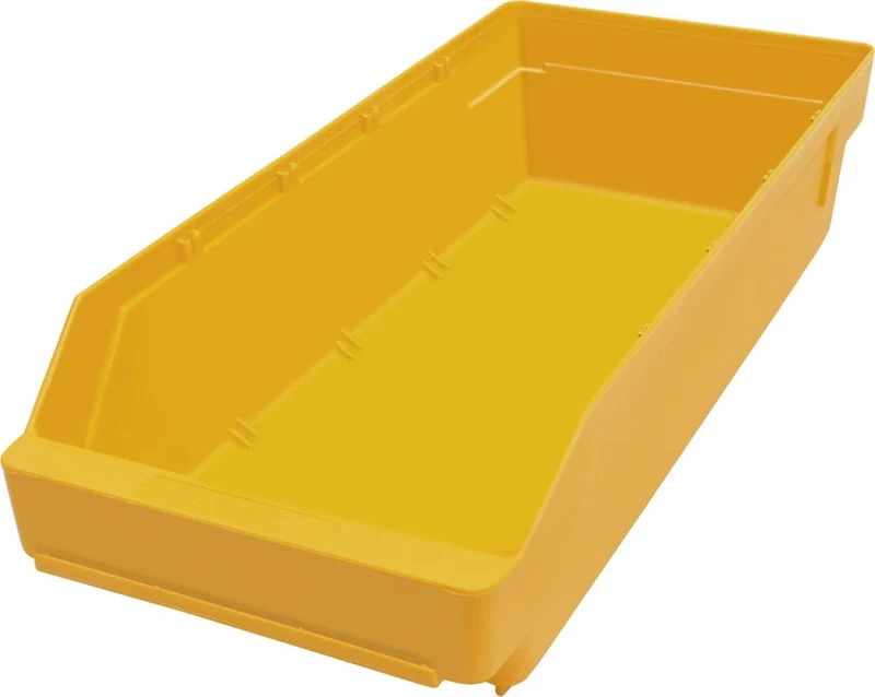 Boîte à petites pièces NEUTRE, L180xP400xH95 mm jaune