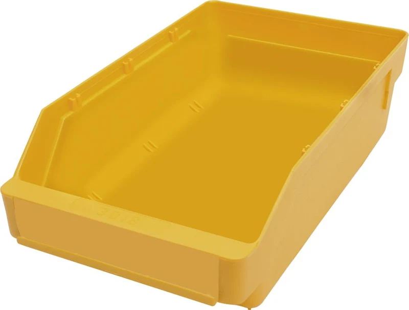 Boîte à petites pièces NEUTRE, L180xP300xH95 mm jaune