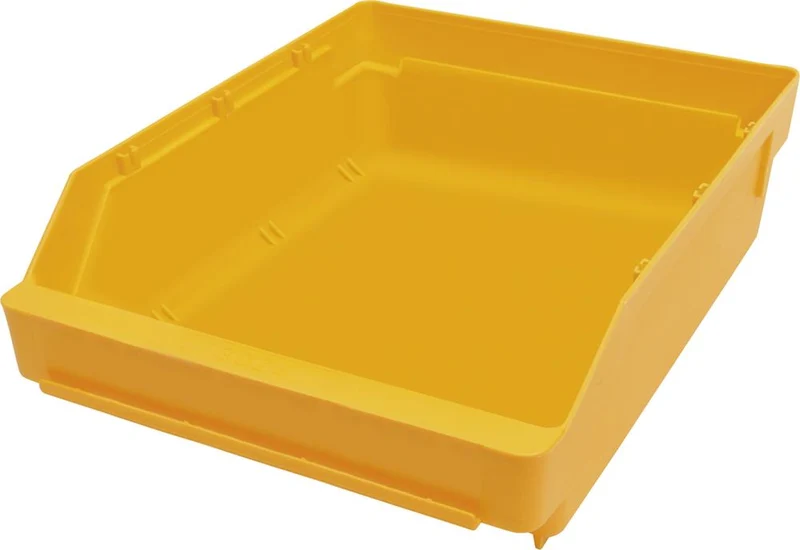 Boîte à petites pièces NEUTRE, L240xP300xH95 mm jaune