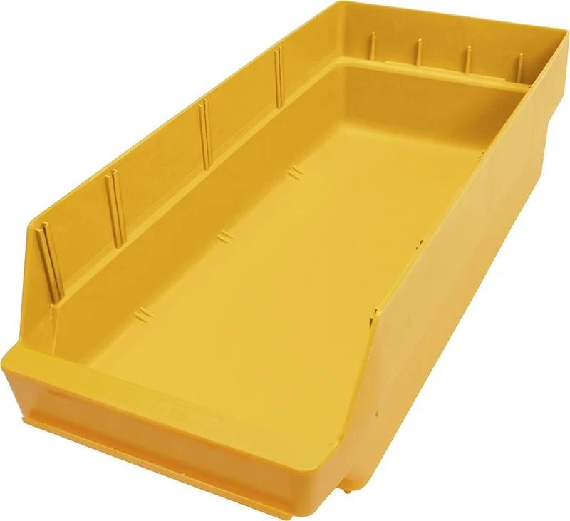 Boîte à petites pièces NEUTRE, L240xP500xH150 mm jaune