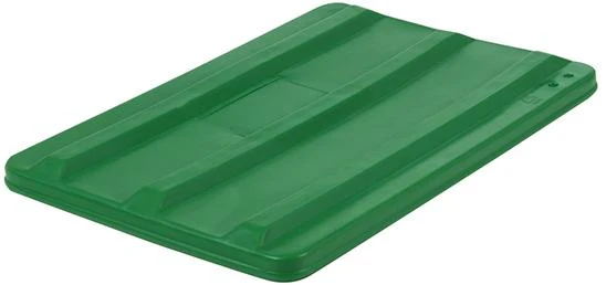 Couvercle NEUTRAL, pour bac roulant vert 660x432mm
