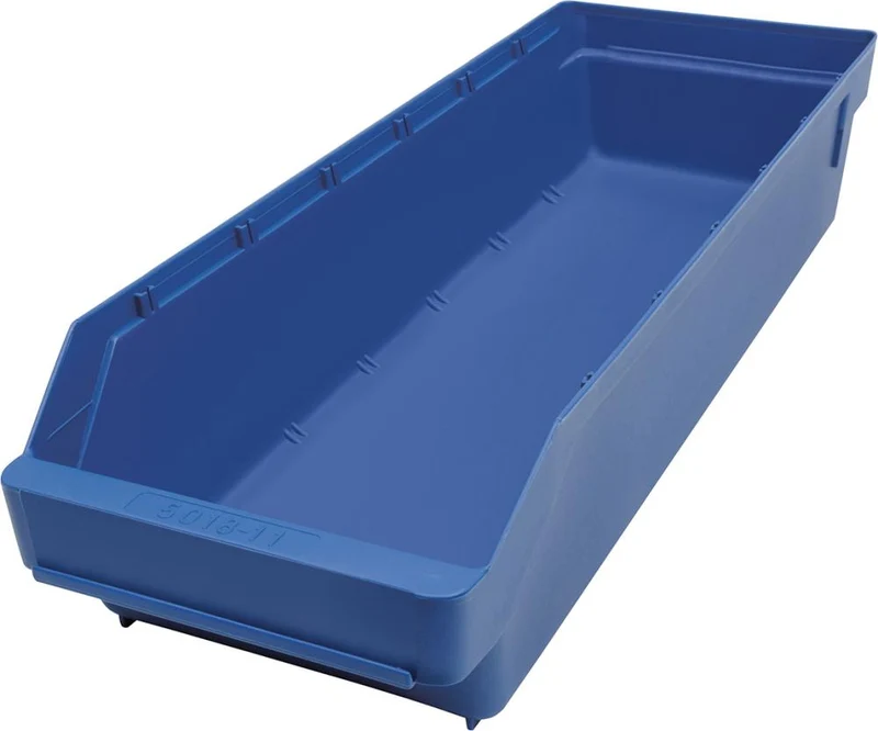 Boîte à petites pièces NEUTRE, B180xP500xH110 mm bleu