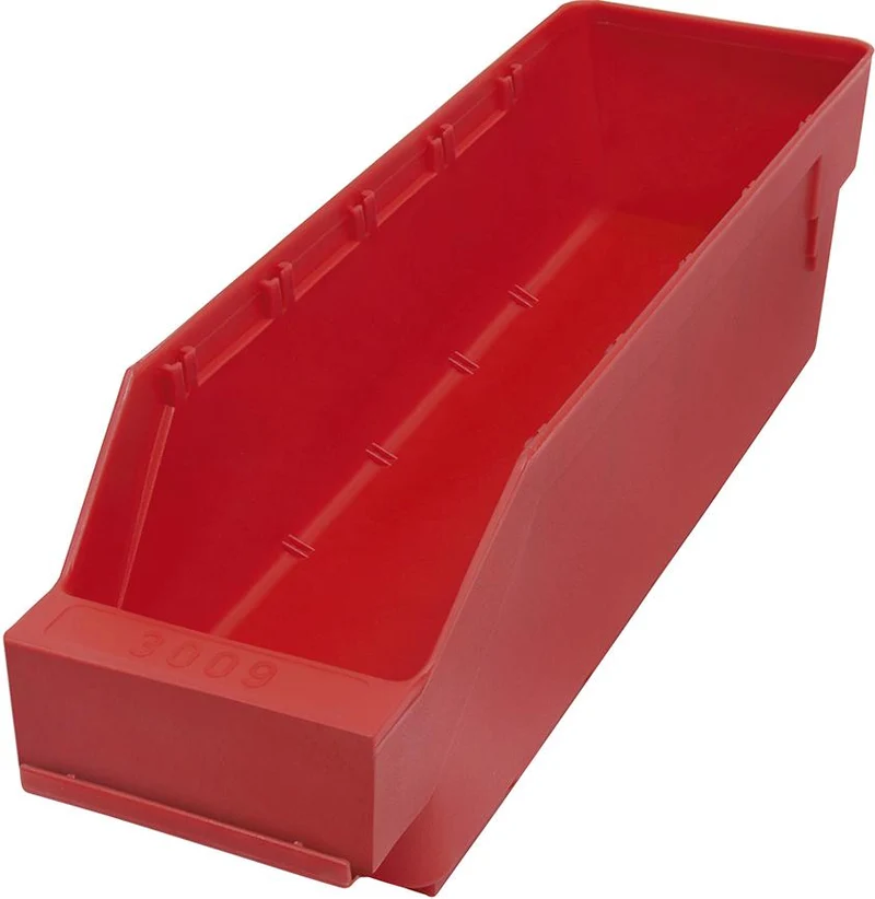 Boîte à petites pièces NEUTRE, L90xP300xH95 mm rouge