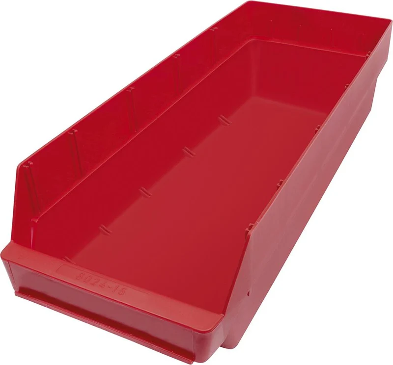 Boîte à petites pièces NEUTRE, L240xP600xH150 mm rouge