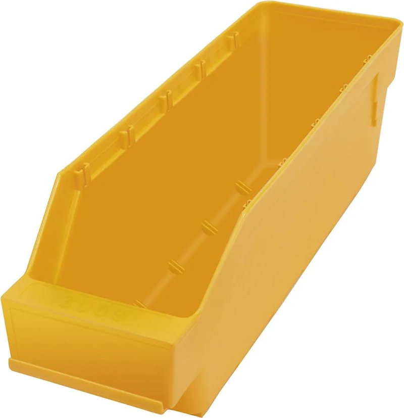 Boîte à petites pièces NEUTRE, L90xP300xH95 mm jaune
