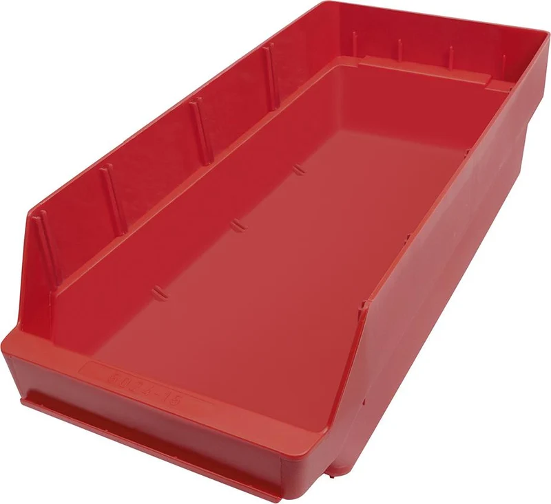 Boîte à petites pièces NEUTRE, L240xP500xH150 mm rouge