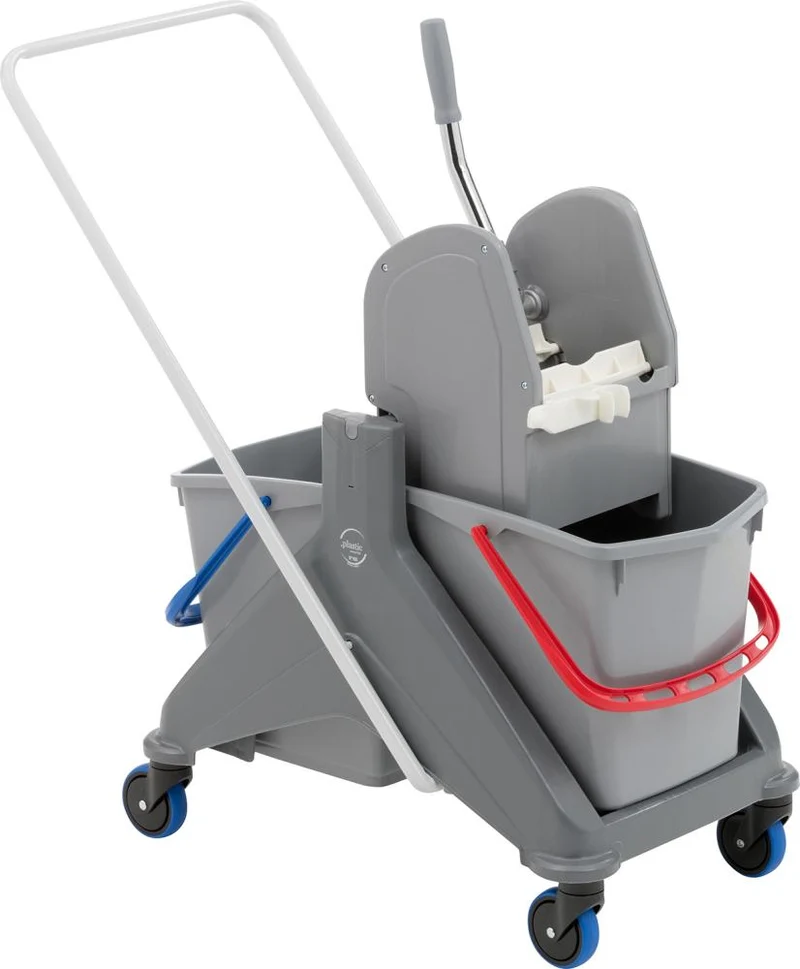 Double seau roulant PRECITOOL, Lucky Max 690x420x900mm 2x15l